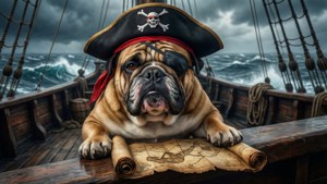 Pirate Bulldog