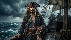 Pirate Captain at Bow