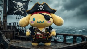 Pirate Cinnamoroll Ghost Ship