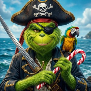 Pirate Grinch