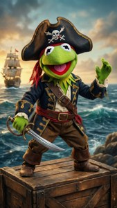 Pirate Kermit Adventure
