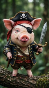 Pirate Piglet Adventure