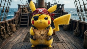 Pirate Pikachu