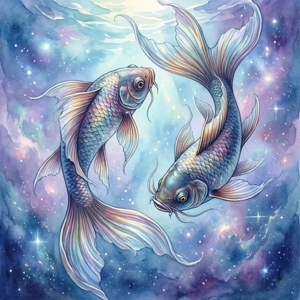 Pisces Cosmic Fish