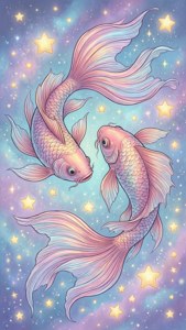 Pisces Fish Stars