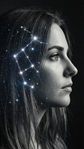Pisces Woman Double Exposure