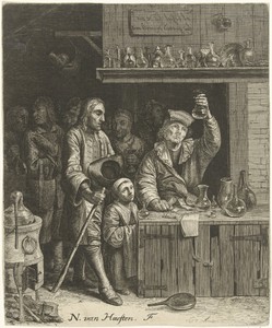 Piskijker en boeren familie