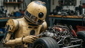 Pit Droid at Work