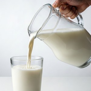 Pitcher Pouring Milk