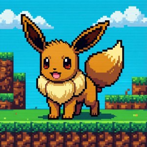 Pixel Art Eevee