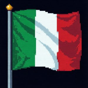 Pixel Art Flag