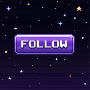 Pixel Art Follow