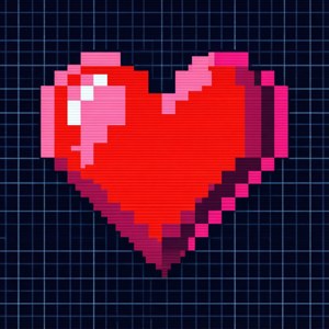 Pixel Art Heart