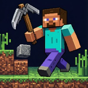 Pixel Art Mining