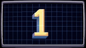 Pixel Art Number 1