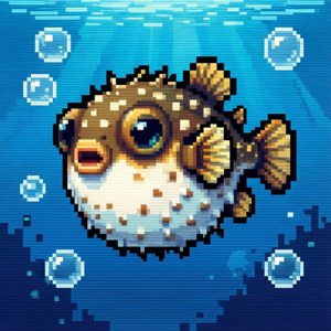 Pixel Art Puffer