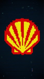 Pixel Art Shell Logo