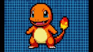 Pixel Charmander