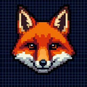 Pixel Fox Retro