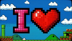 Pixel Heart Retro