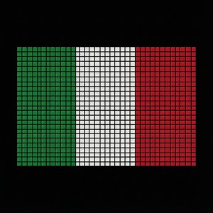 Pixel Italian Flag