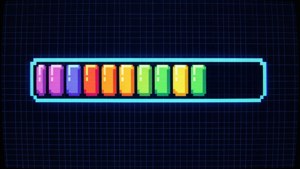 Pixel Loading Retro