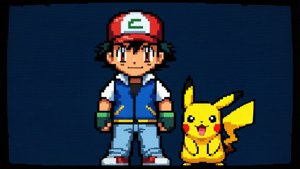 Pixel Retro Ash