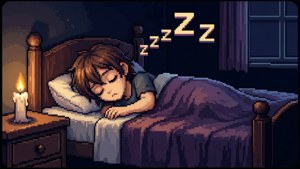 Pixel Sleep Retro