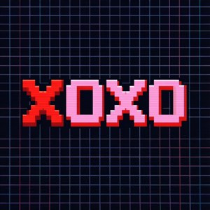 Pixel XOXO Retro