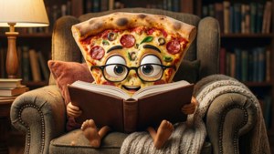 Pizza Bookworm