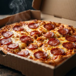 Pizza Box Reveal