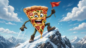 Pizza Mountain Climber
