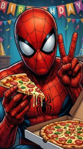 Pizza Party Spidey