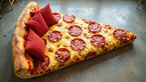 Pizza Slice Sofa Top