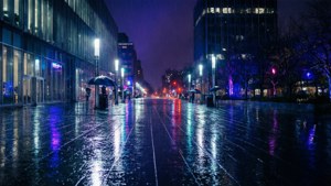 Place des Arts Rainy Night