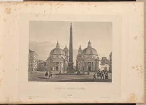 Place du Peuple à Rome