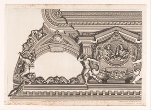 Plafonddecoratie in Palazzo Pitti