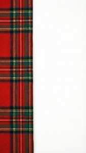 Plaid Christmas Border