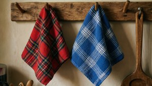 Plaid Pair Peg Rail