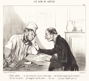 Plaidez... ça sera un bon tour a jouer...
