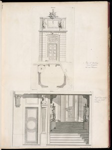 Plan and Elevation of a Doorway
