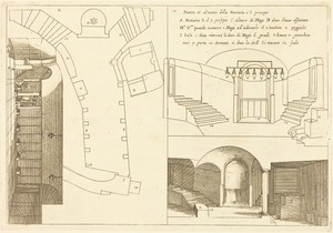 Plan and Elevation of the Church of the Holy Nativity