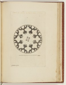Plan de la Sepulture des Roys de Valois a St. Denis