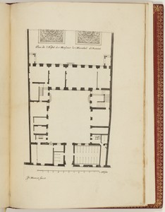 Plan de l’Hostel de Monsieur le Marechal d’Aumont