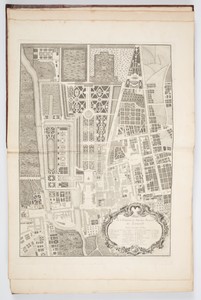 Plan du Château et Jardin Royal de Luneville.