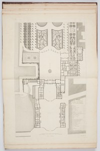 Plan du Rez-de-Chaussée du Château de Luneville