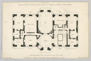 Plan of the First Floor of a Country House
