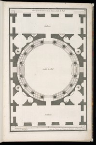 Plan pour la Décoration d'une Salle de Bal