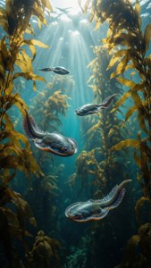 Planarian Kelp Forest