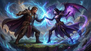 Planeswalker Duel at Dawn